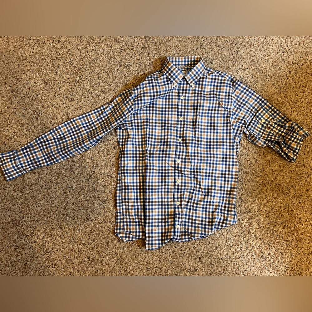 Peter Millar Poplin Button Up